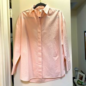 COS oversized button down shirt